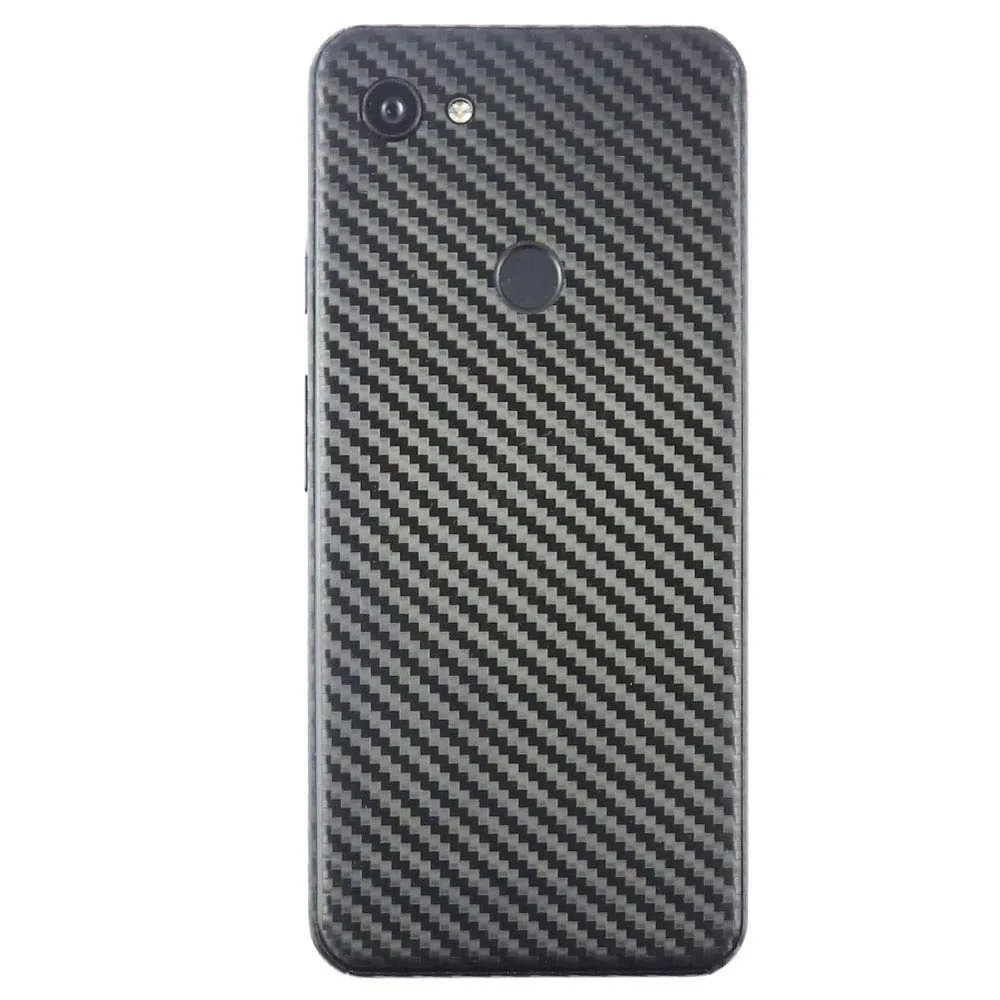 Google Pixel 3a XL Screen Protector   Black Carbon Fiber