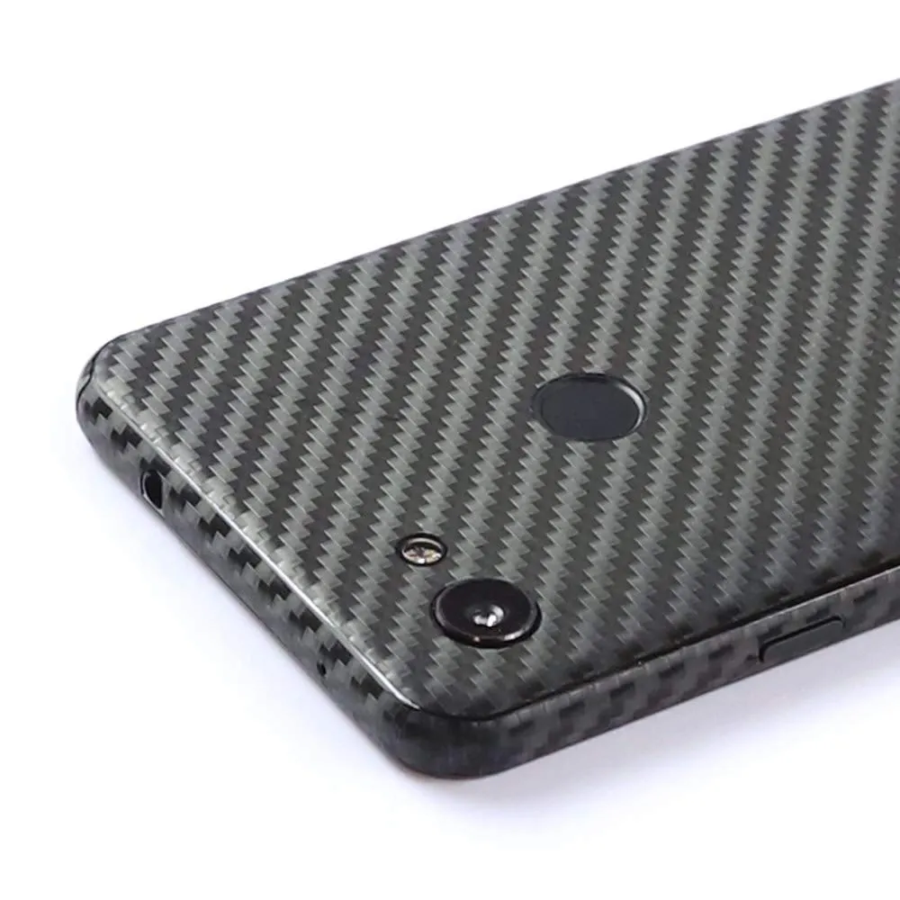 Google Pixel 3a XL Screen Protector   Black Carbon Fiber