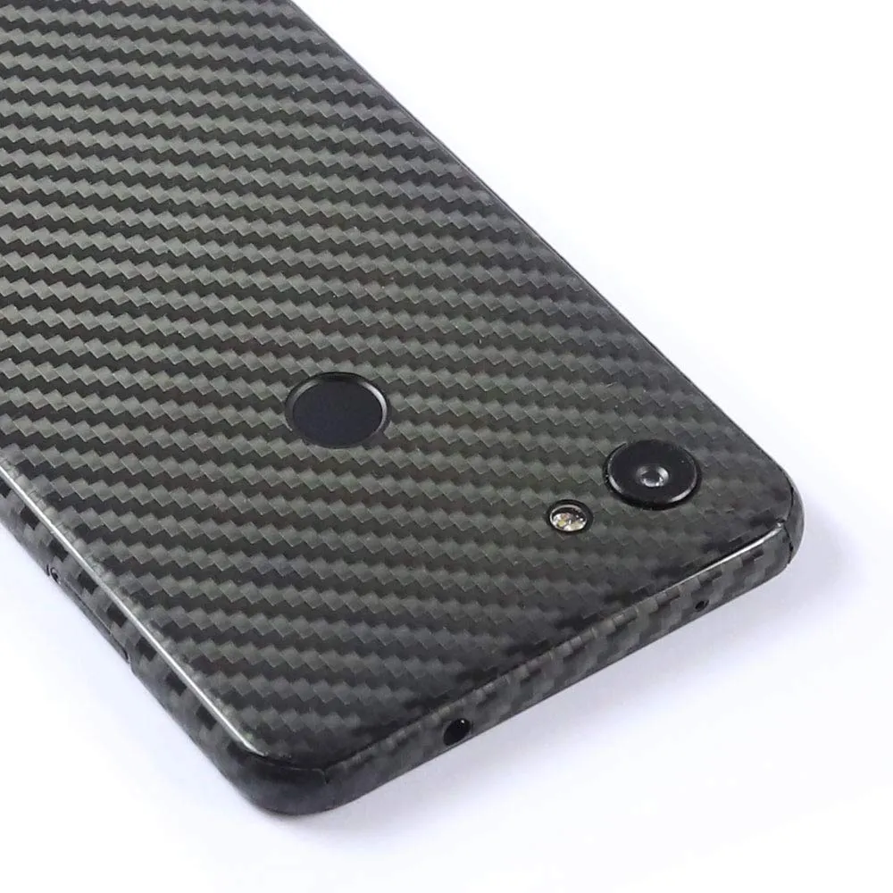 Google Pixel 3a XL Screen Protector   Black Carbon Fiber