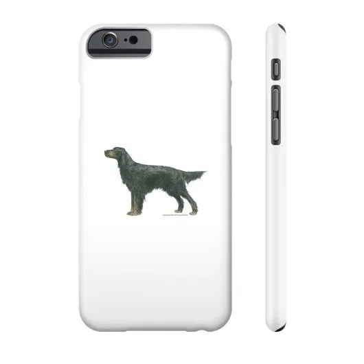 Gordon Setter Illustration Phone Case