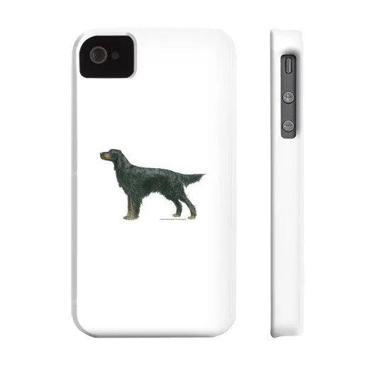Gordon Setter Illustration Phone Case