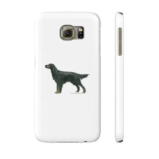 Gordon Setter Illustration Phone Case