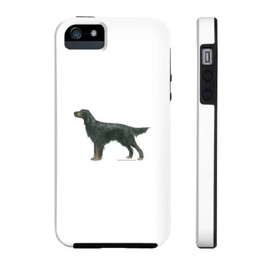 Gordon Setter Illustration Phone Case