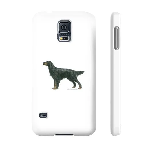 Gordon Setter Illustration Phone Case