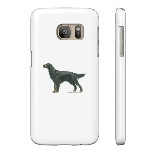 Gordon Setter Illustration Phone Case