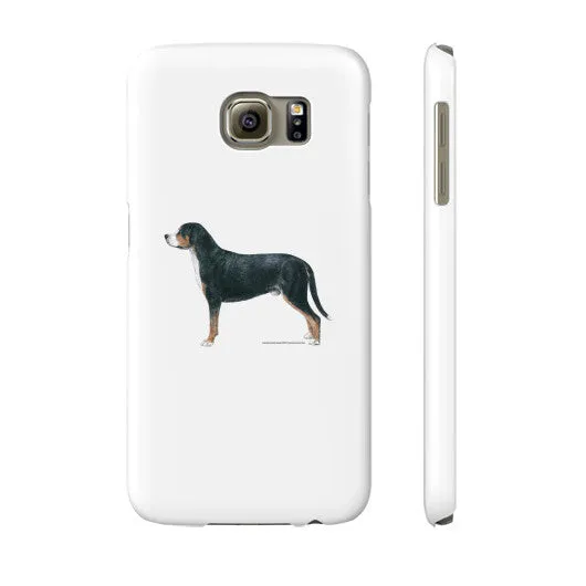 Greater Swiss Mountain Dog Illustration Phone Case