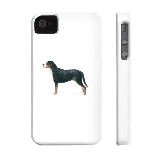 Greater Swiss Mountain Dog Illustration Phone Case