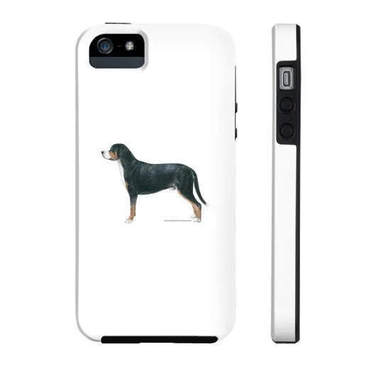 Greater Swiss Mountain Dog Illustration Phone Case