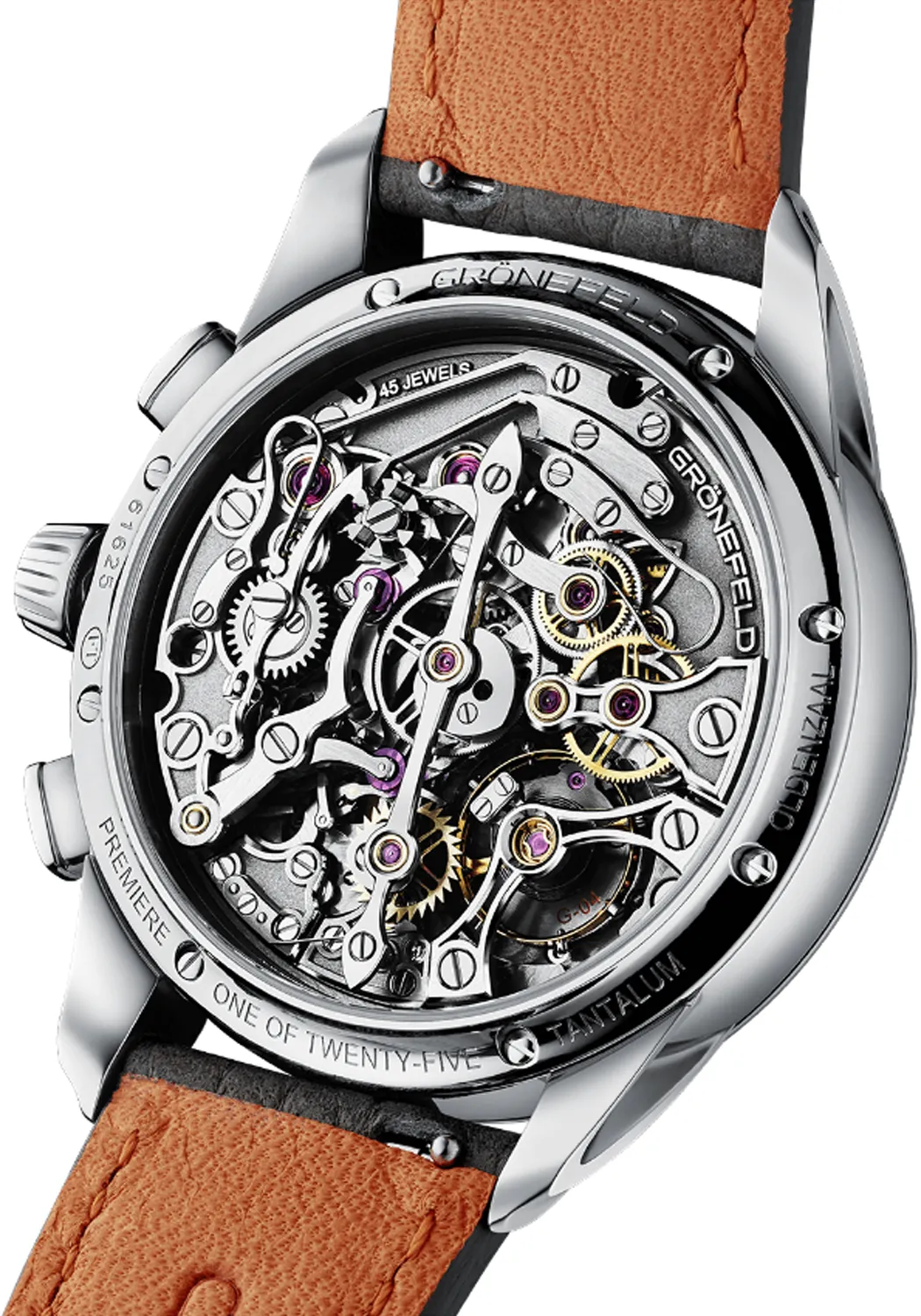 Grönefeld 1941 Grönograaf Stainless Steel | LE188 | Choose Strap