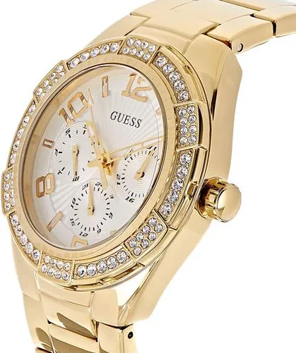 Guess Luna Gold Tone Women's Watch W0729L2