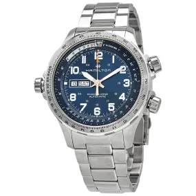 Hamilton Khaki Aviation X-Wind Automatic Blue Dial Men's Watch H77765141