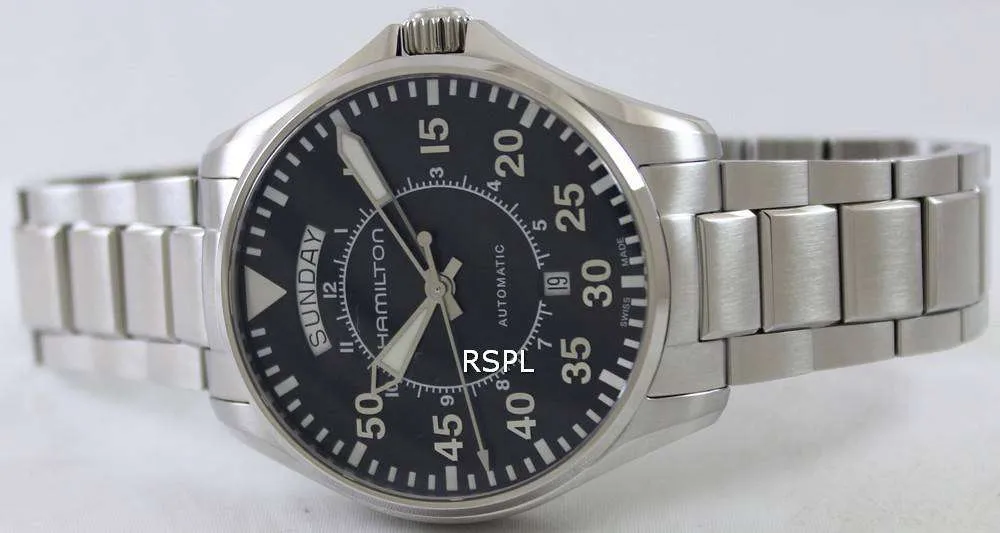 Hamilton Pilot Day Date Aviation Automatic H64615135 Men's Watch