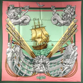 Hermes Silk Scarf Zephyr Unworn w/Original Packaging