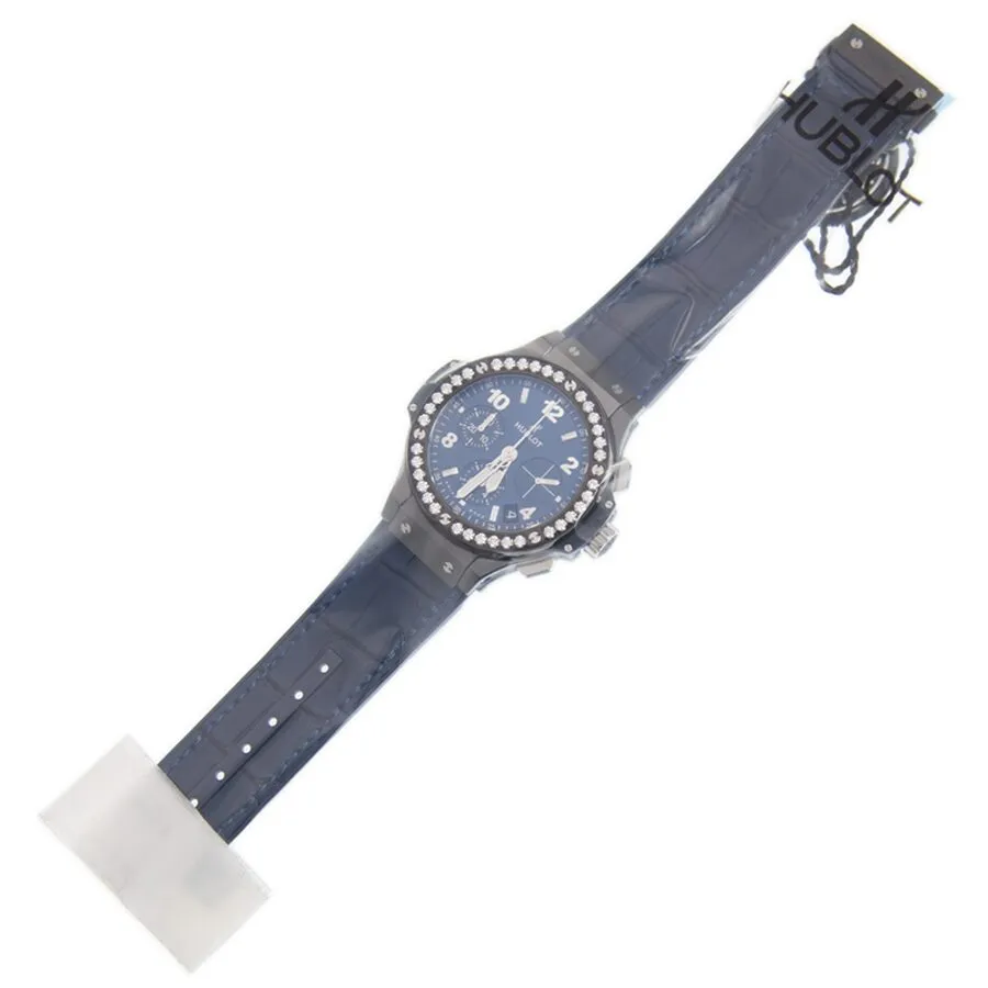 Hublot Big Bang 41mm Chronograph Automatic Diamond Blue Dial Men's Watch 341.CM.7170.LR.1204