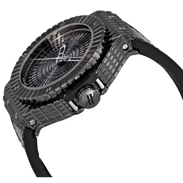 Hublot Big Bang Caviar Black Ceramic Men's Watch 346CX1800BR 346.CX.1800.BR