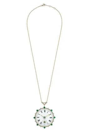 ILLUSION NECKLACE - emerald