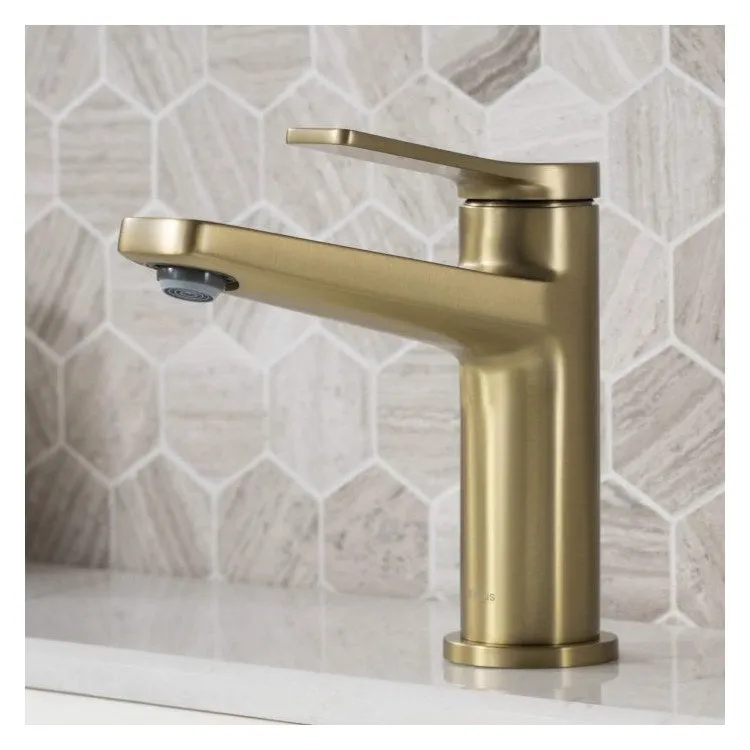 Indy Single Handle Bathroom Faucet and Pop-Up Drain with Overflow