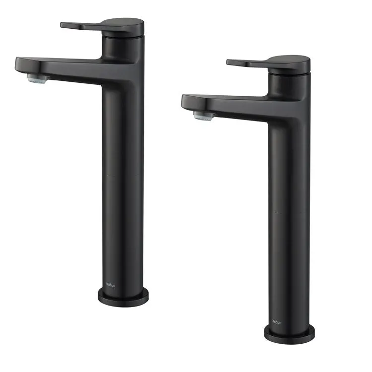 Indy Single Handle Vessel Bathroom Faucets 2-Pack