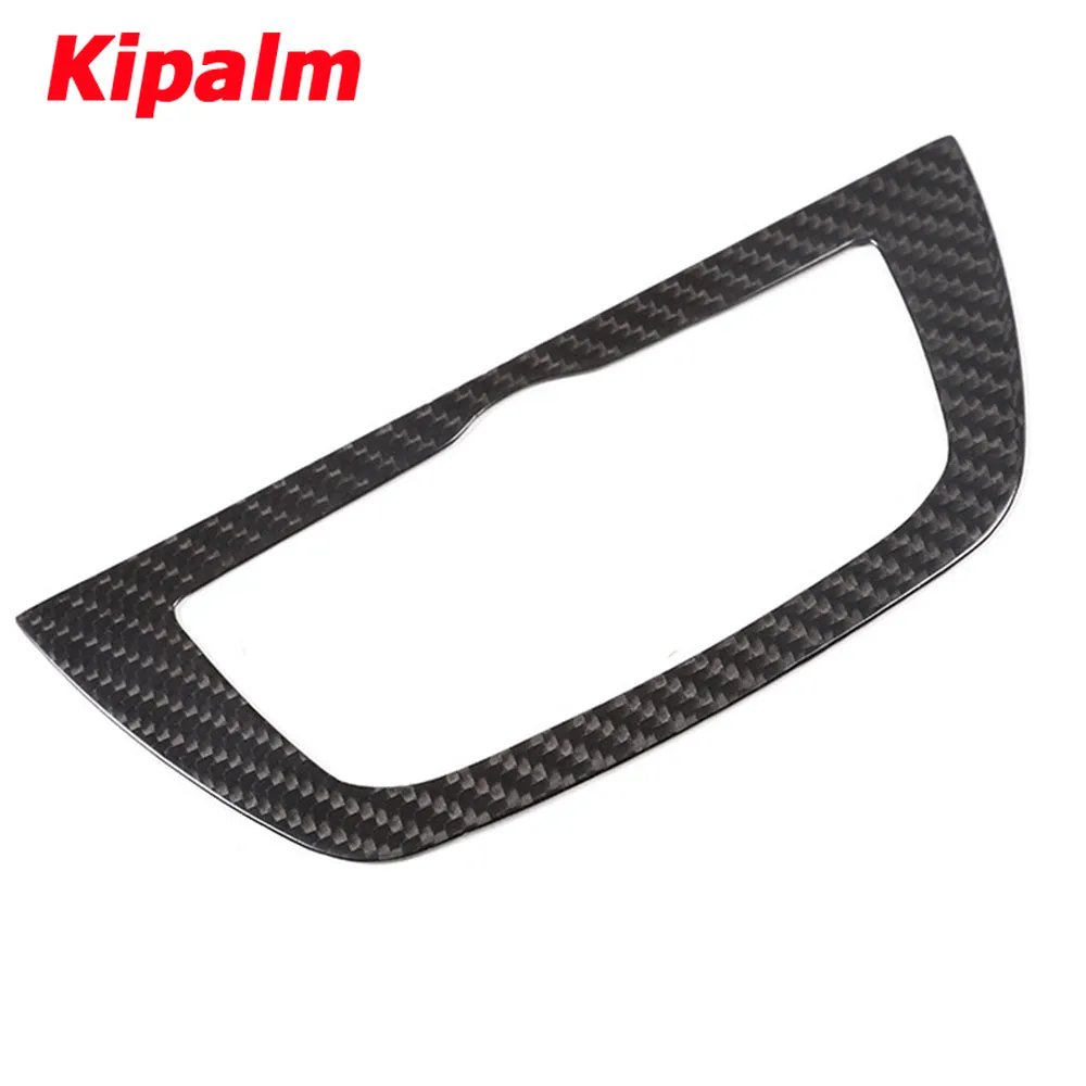 Interior Carbon Fiber For BMW G30 Headlight Switch Frame Accessories Headlamp Switch Trim