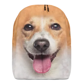 Jack Russel Dog Minimalist Backpack
