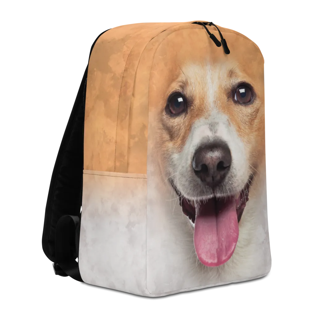 Jack Russel Dog Minimalist Backpack