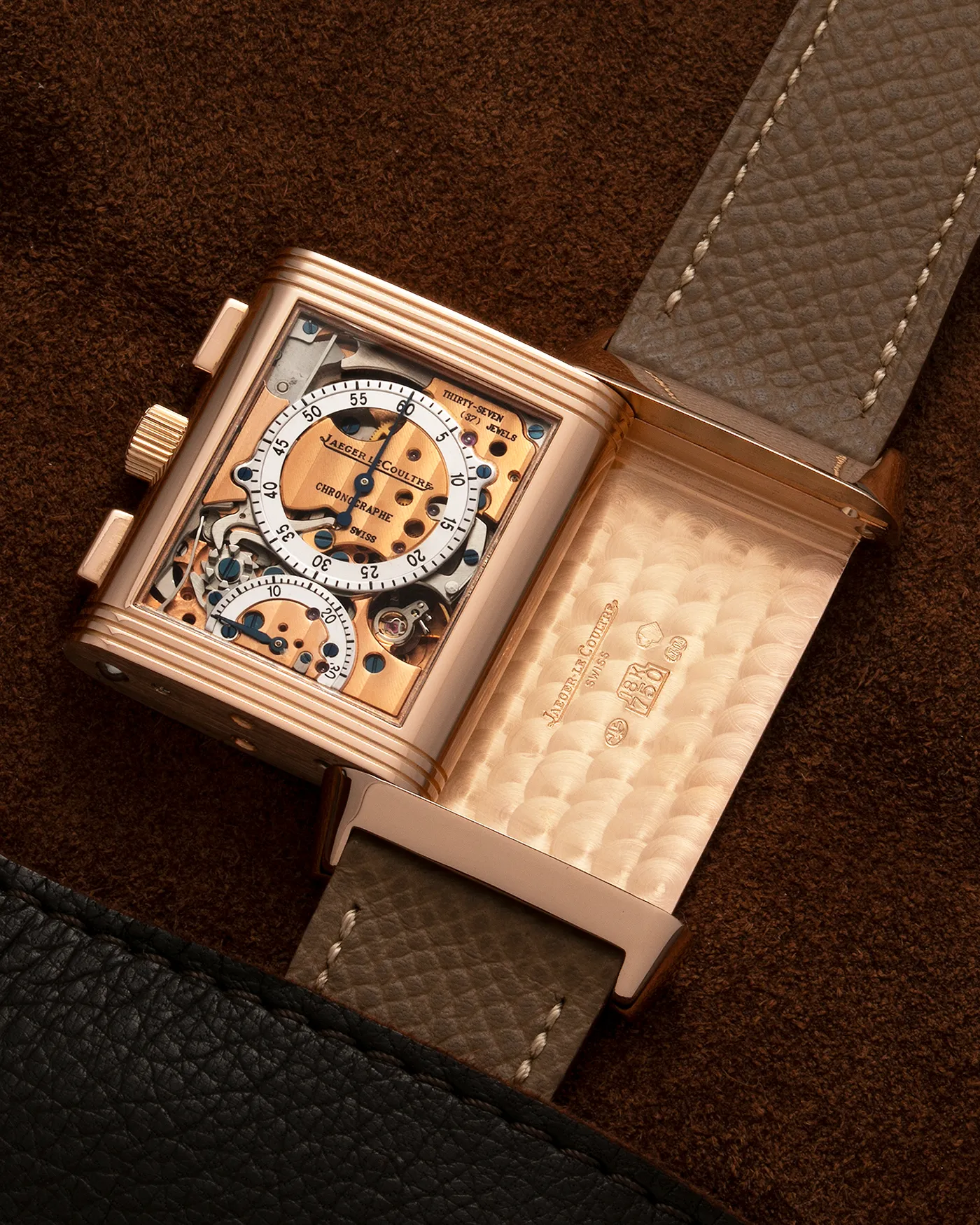 Jaeger LeCoultre Reverso Chronograph Ref. 270.2.69 Prototype 'BALE' 1996