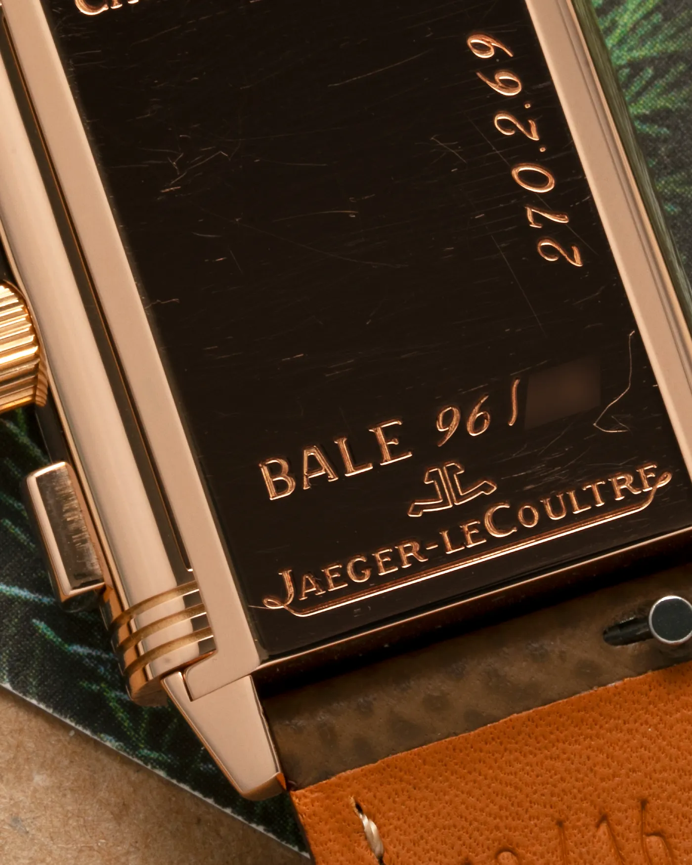 Jaeger LeCoultre Reverso Chronograph Ref. 270.2.69 Prototype 'BALE' 1996