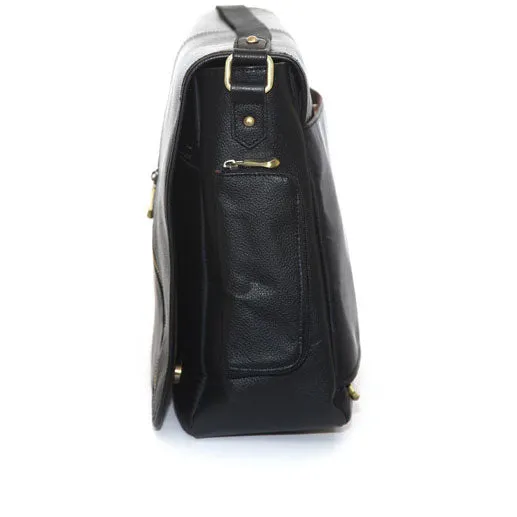 Jill-E Designs Jill-E Sasha 13In Leather Laptop Bag