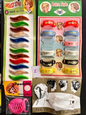 Job Lot of 4 pieces of Vintage Hair Packaging (2)