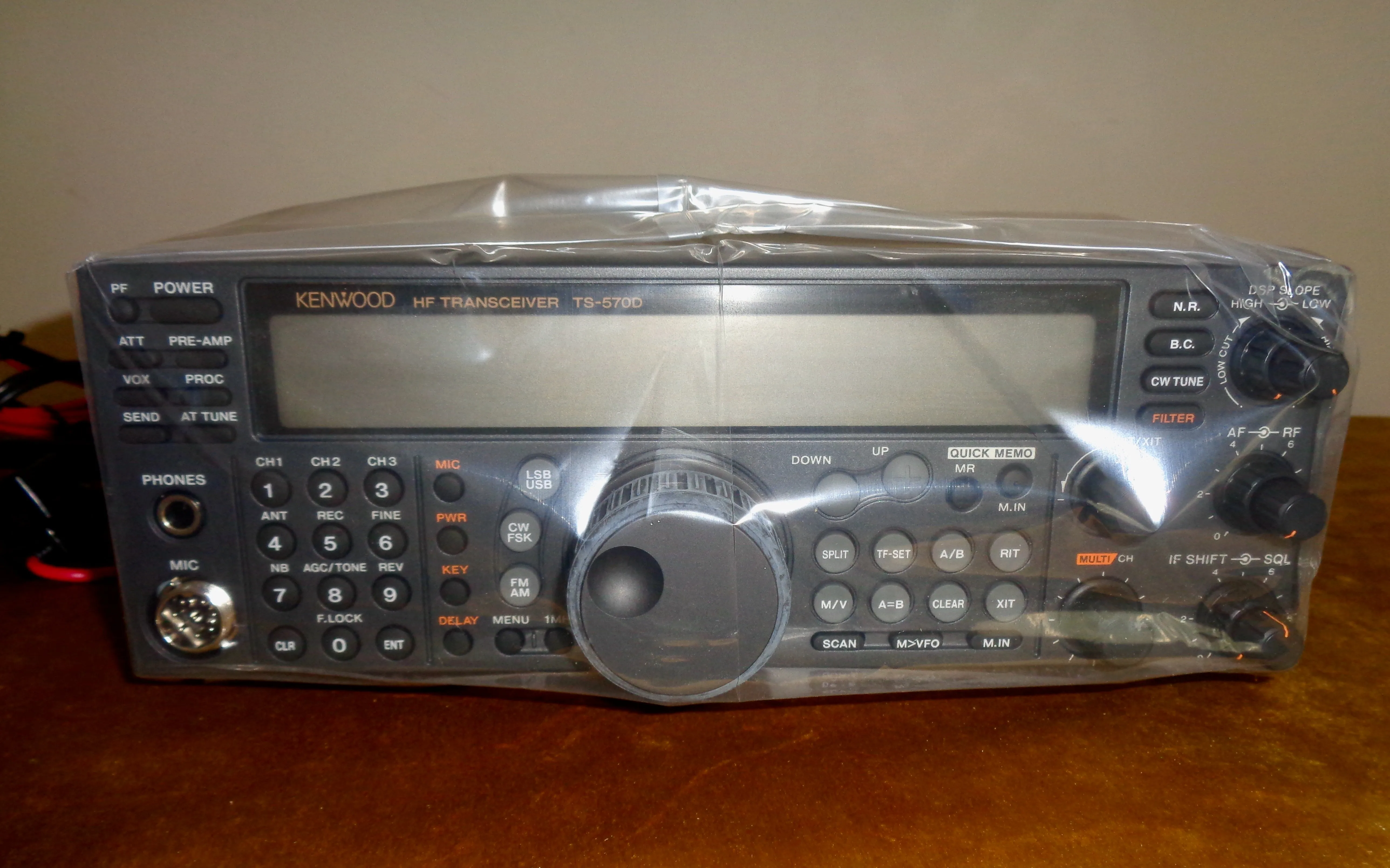 Kenwood TS 570D HF Transceiver. New in Its Original Packaging