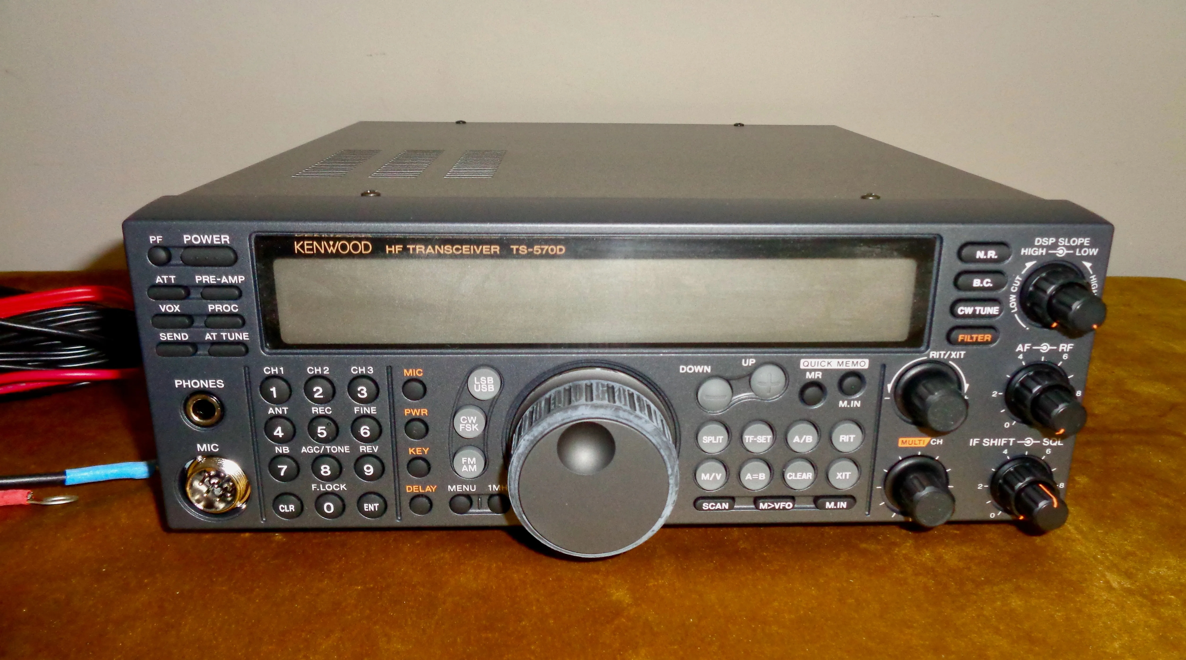Kenwood TS 570D HF Transceiver. New in Its Original Packaging
