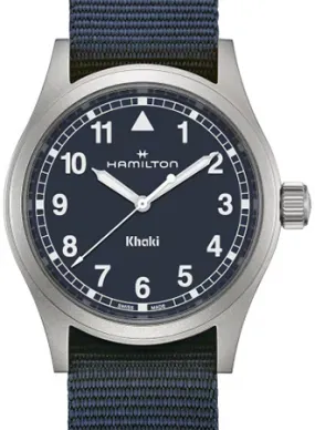 Khaki Field Quartz 38mm Blue Ref. H69401940