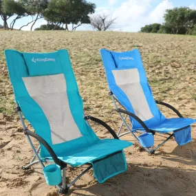 KingCamp High Mesh Back Beach Folding Chair