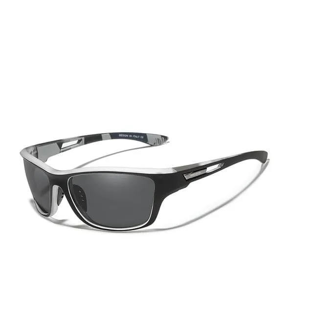 KINGSEVEN Ultralight Frame Polarized Sunglasses Sports Style Square Sun Glasses | TheKedStore