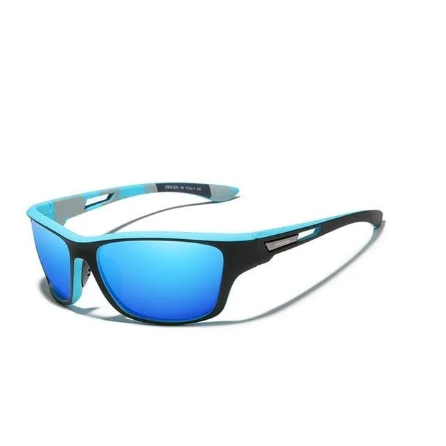 KINGSEVEN Ultralight Frame Polarized Sunglasses Sports Style Square Sun Glasses | TheKedStore