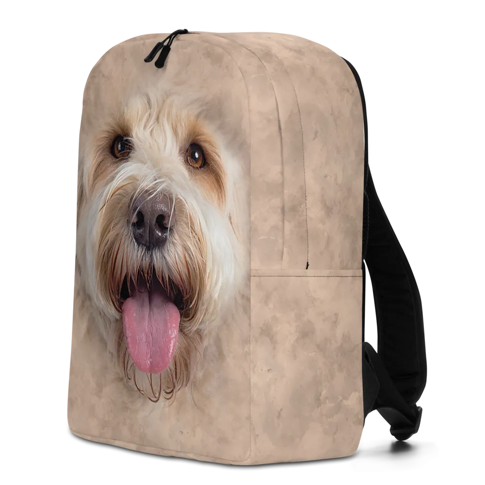Labradoodle Dog Minimalist Backpack