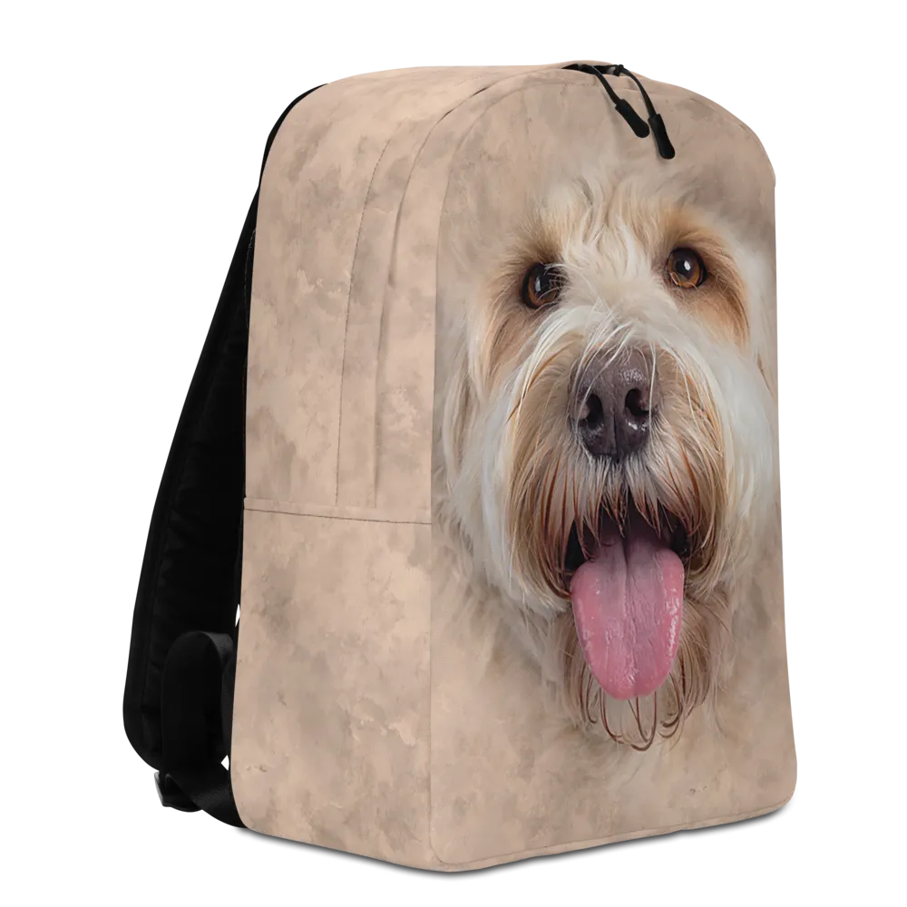 Labradoodle Dog Minimalist Backpack