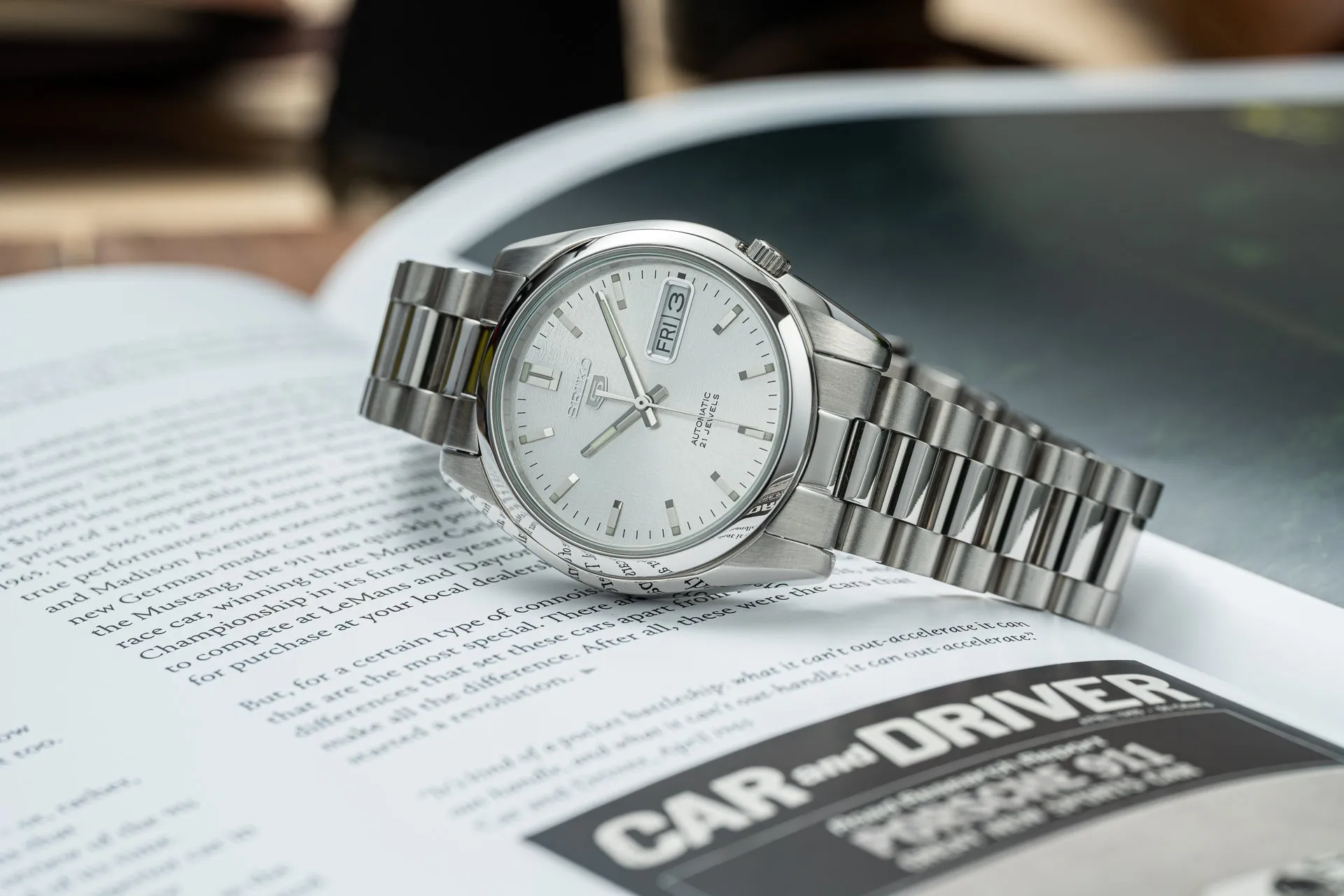 Lincoln Bracelet (Seiko 5 SNKL)