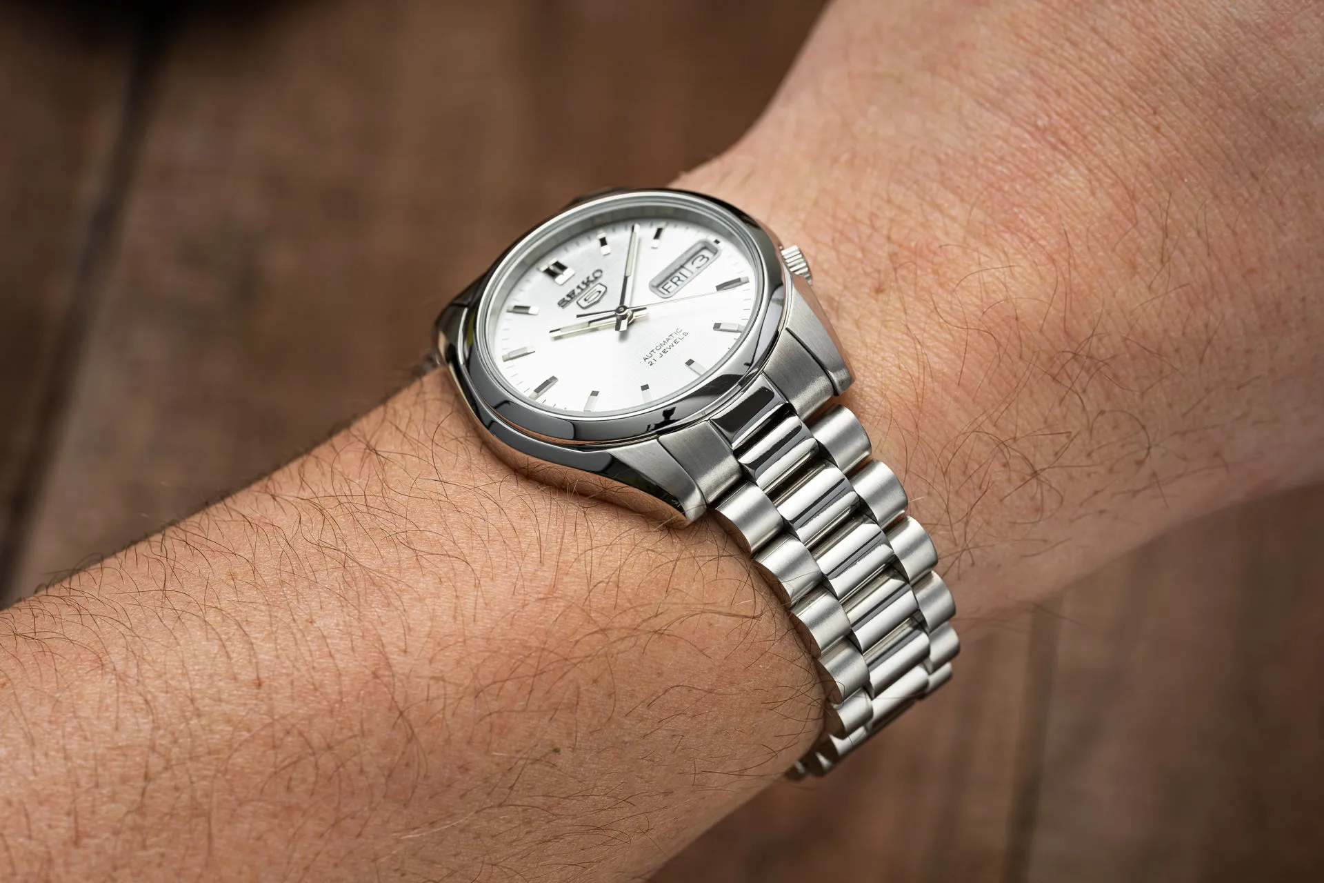 Lincoln Bracelet (Seiko 5 SNKL)