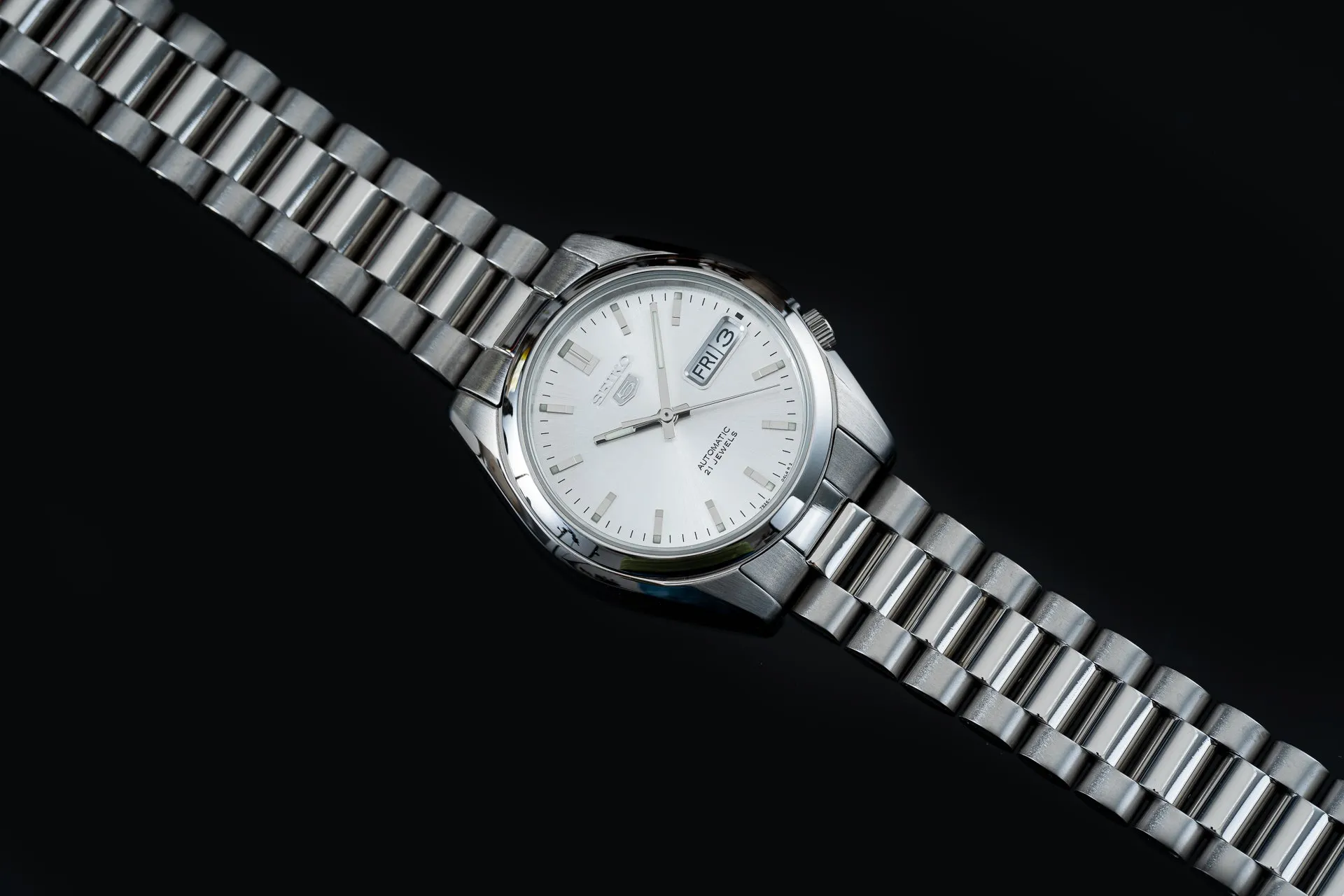 Lincoln Bracelet (Seiko 5 SNKL)