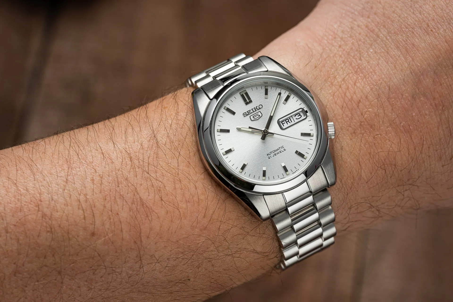 Lincoln Bracelet (Seiko 5 SNKL)