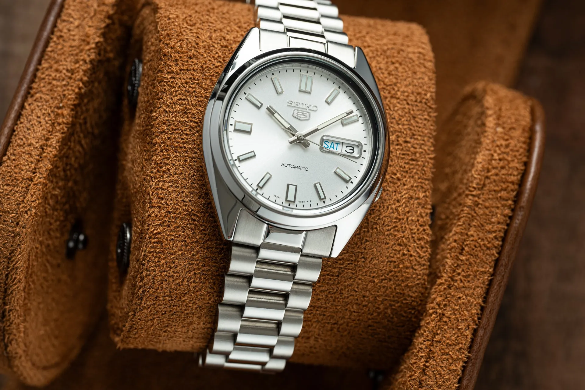 Lincoln Bracelet (Seiko 5 SNXS)