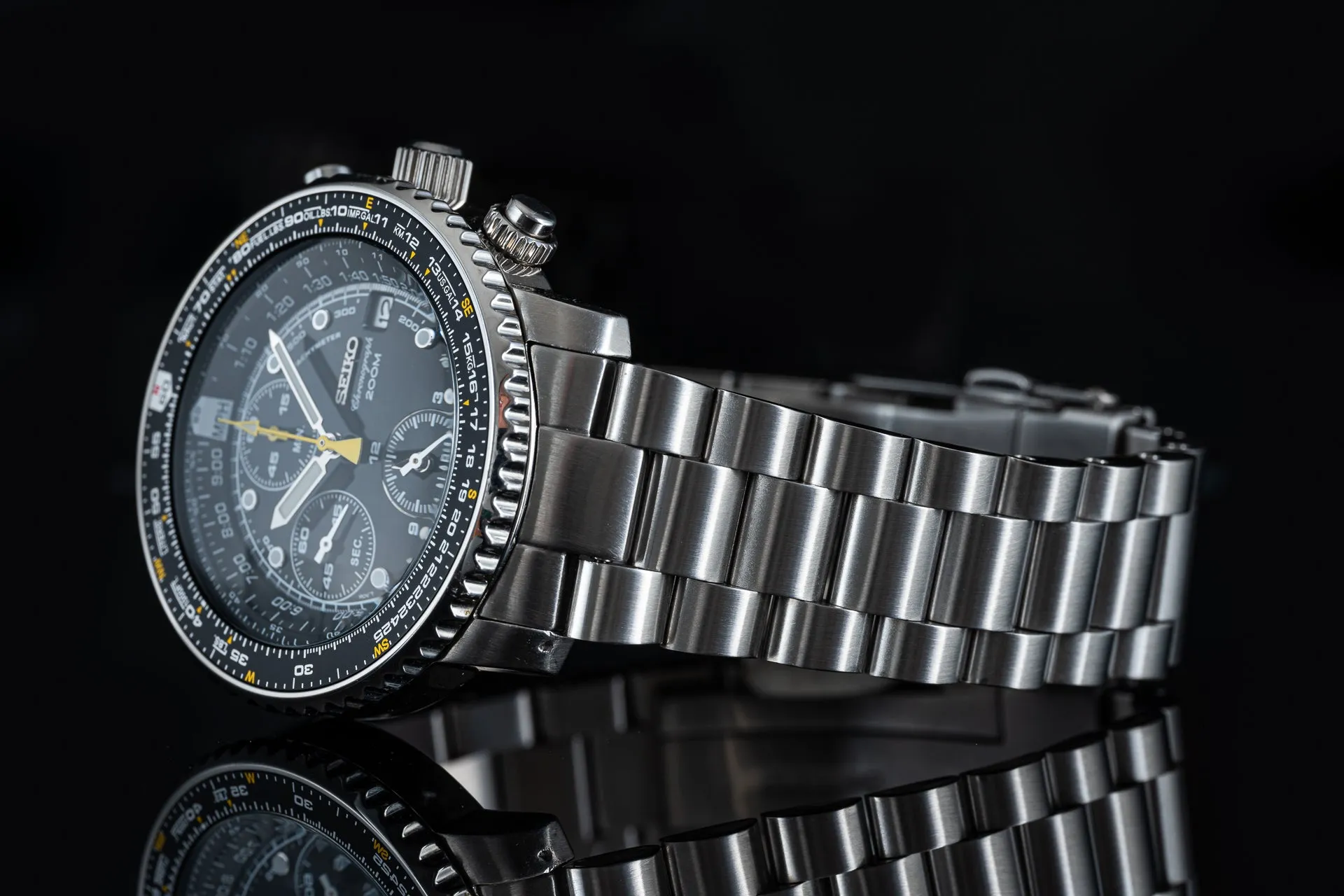Lincoln Bracelet (Seiko SNA411 Flightmaster)