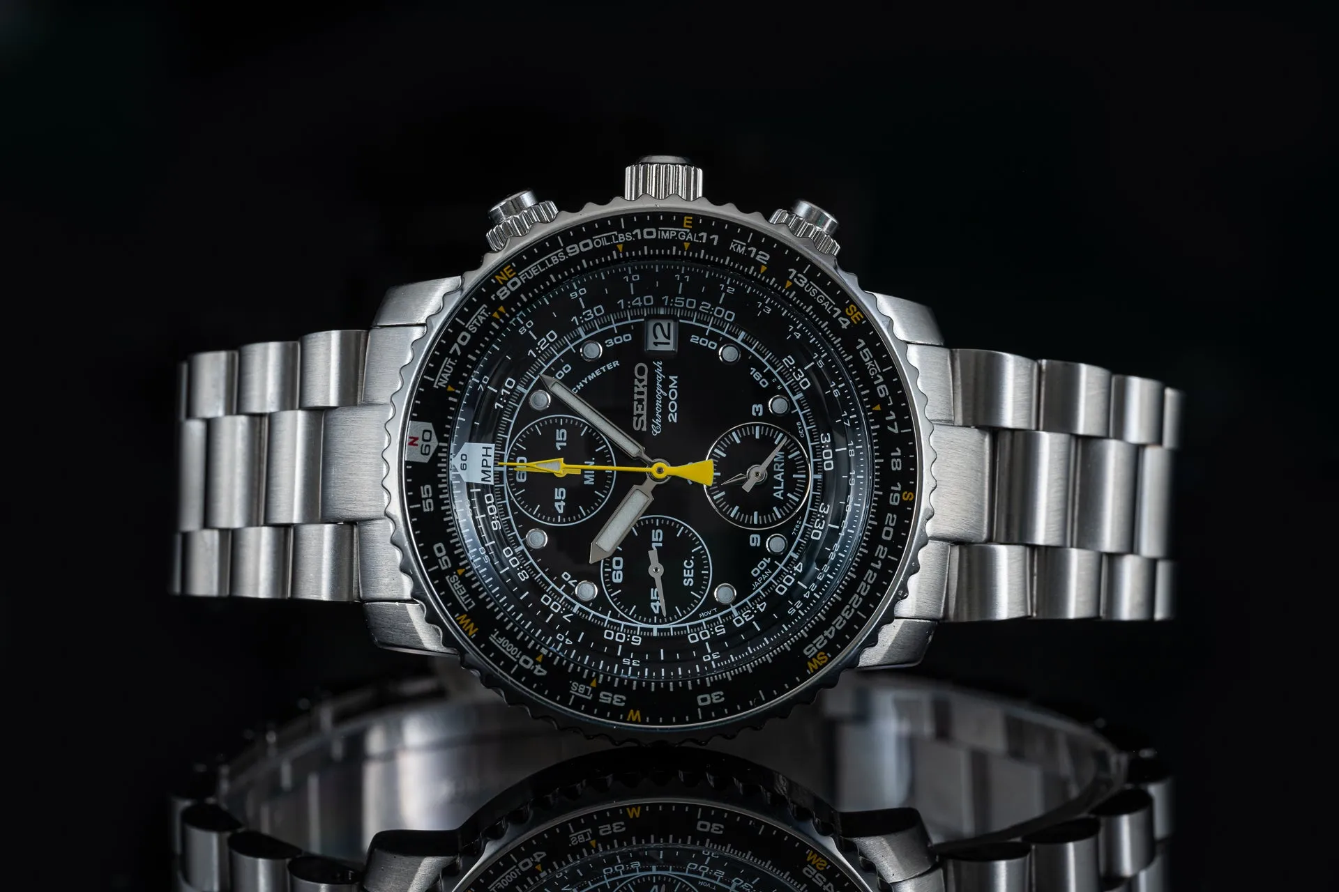 Lincoln Bracelet (Seiko SNA411 Flightmaster)