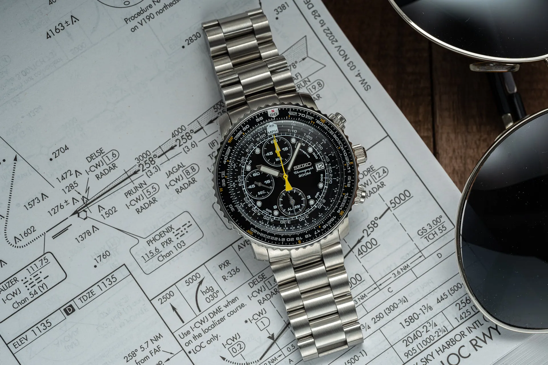 Lincoln Bracelet (Seiko SNA411 Flightmaster)