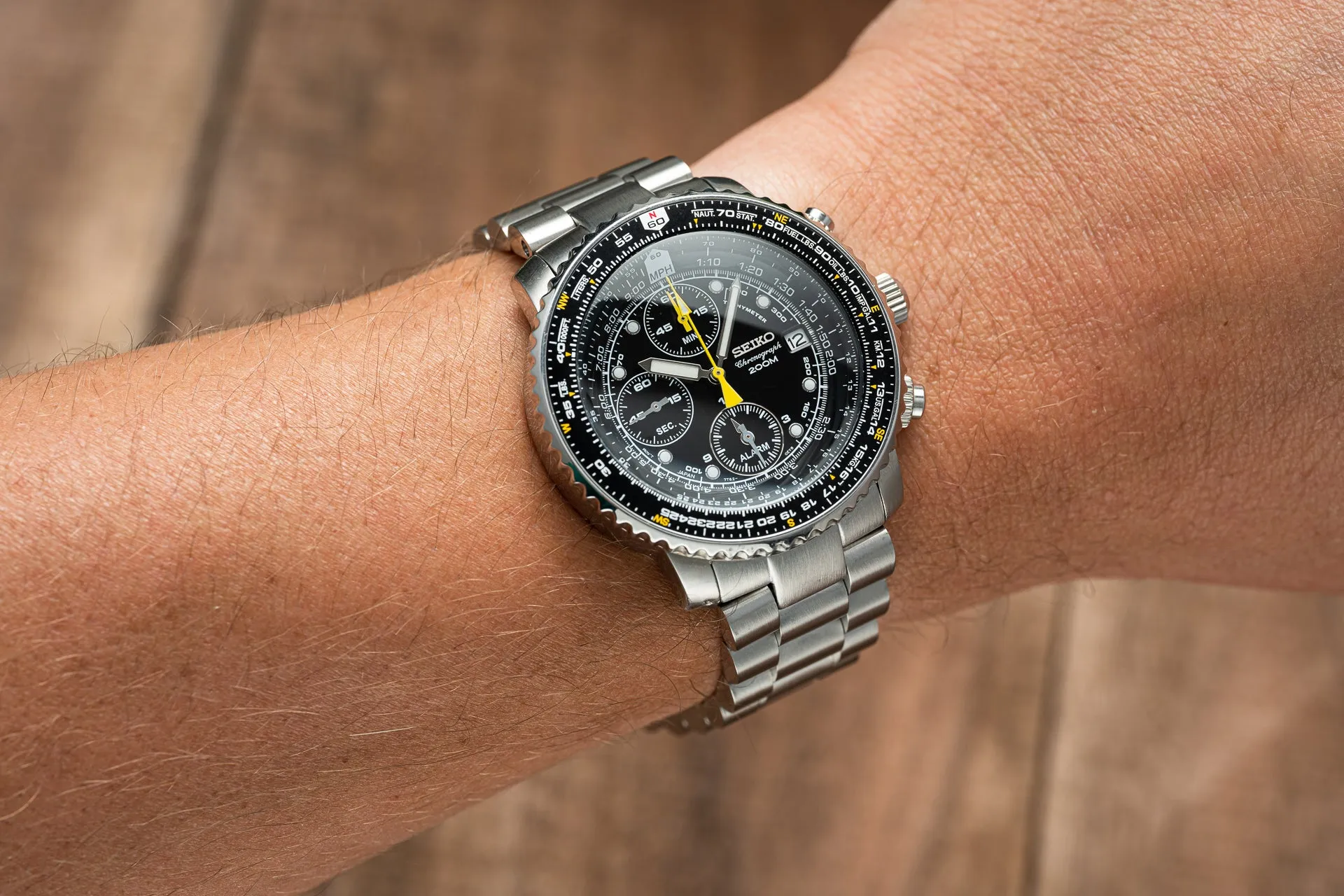 Lincoln Bracelet (Seiko SNA411 Flightmaster)