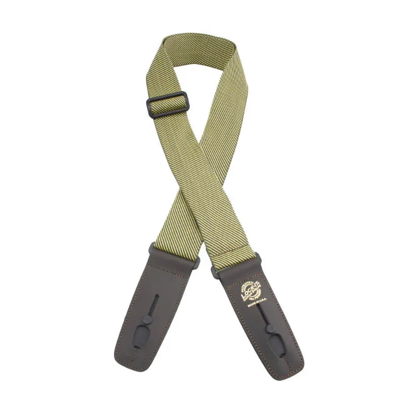 Lock-It Straps Designer Series 2" Guitar Strap With Locking Ends - Tweed