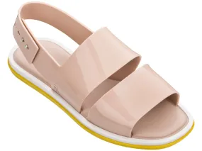 Melissa Carbon Flat Casual Beige Sandal For Women