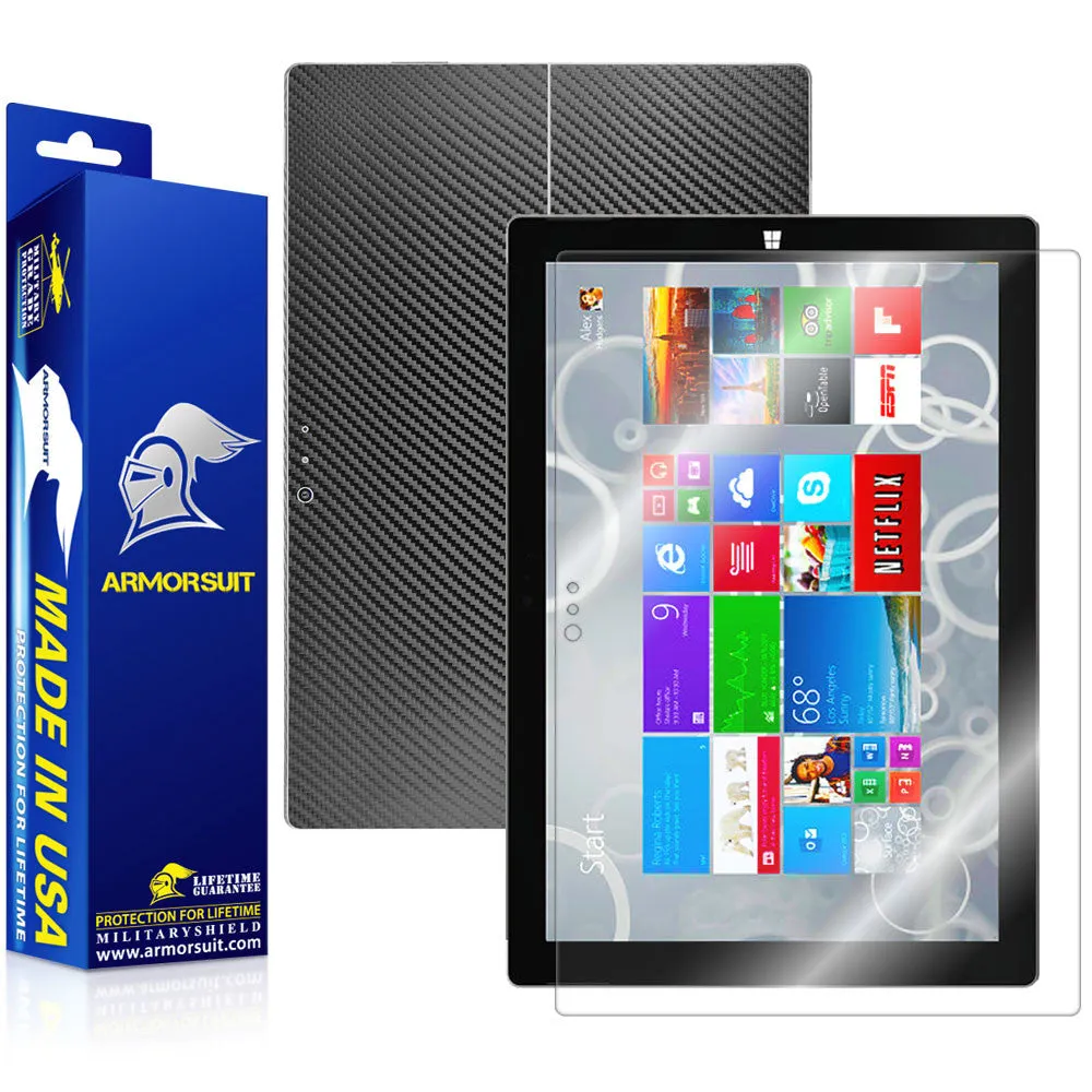 Microsoft Surface Pro 3 Screen Protector   Vinyl Skin Wrap Film