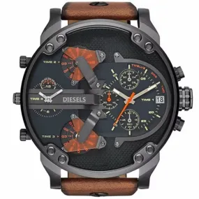Montre luxe Military Clock Leather  Watch Men's Sport Quartz Diesels Watch